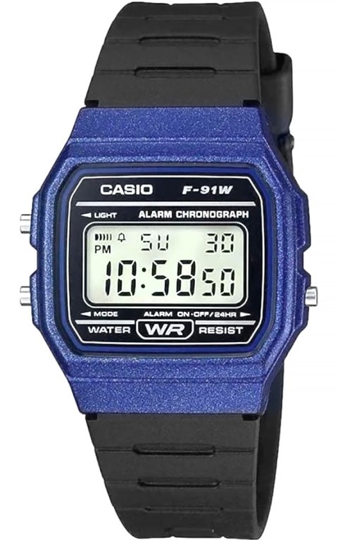 Zegarek Męski CASIO F-91WM-2ADF Zegarek Męski CASIO F-91WM-2ADF