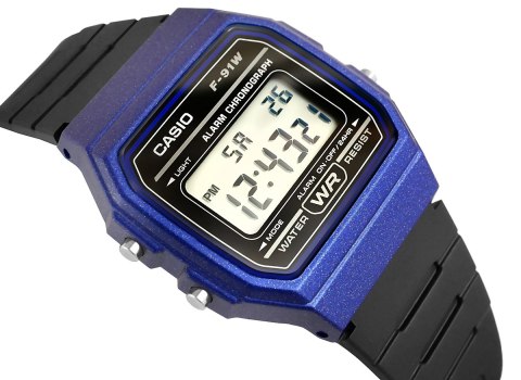 Zegarek Męski CASIO F-91WM-2ADF Zegarek Męski CASIO F-91WM-2ADF