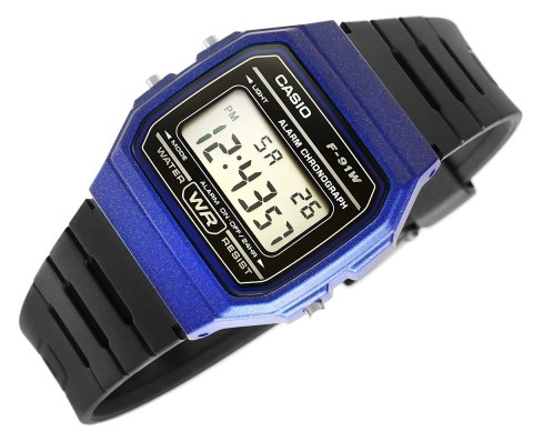 Zegarek Męski CASIO F-91WM-2ADF Zegarek Męski CASIO F-91WM-2ADF