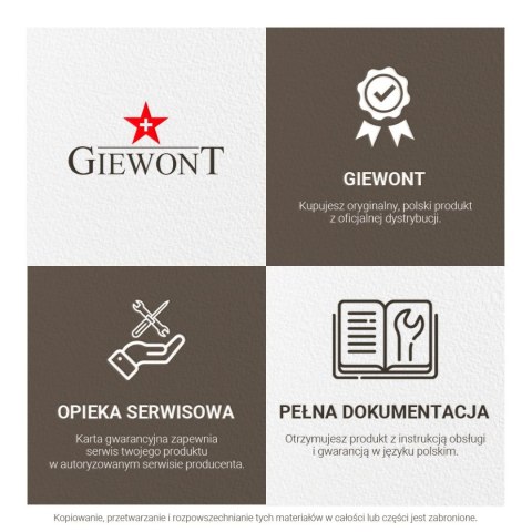 Smartwatch Giewont Focus SmartCall GW430-2 - Stone Smartwatch Giewont Focus SmartCall GW430-2 - Stone