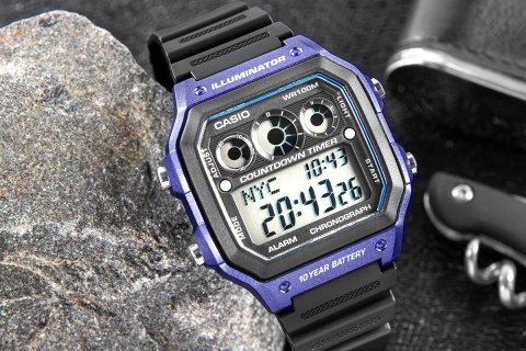 Zegarek Męski CASIO AE-1300WH-2AVDF Zegarek Męski CASIO AE-1300WH-2AVDF