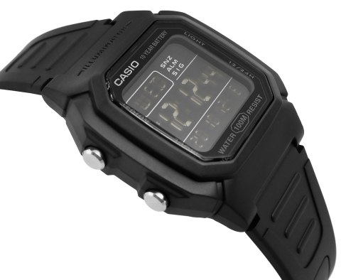 Zegarek Męski CASIO W-800H-1BVES + BOX Zegarek Męski CASIO W-800H-1BVES + BOX