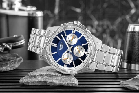 Zegarek Męski CASIO MTP-1375D-2A1VDF + BOX Zegarek Męski CASIO MTP-1375D-2A1VDF + BOX