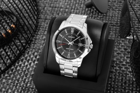 Zegarek Męski CASIO MTP-V004D-1CUDF + BOX Zegarek Męski CASIO MTP-V004D-1CUDF + BOX