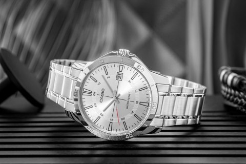 Zegarek Męski CASIO MTP-V004D-7CUDF + BOX Zegarek Męski CASIO MTP-V004D-7CUDF + BOX