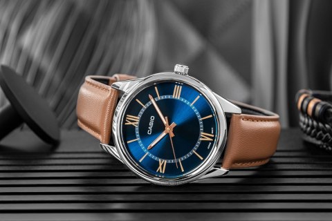 Zegarek Męski CASIO MTP-V005L-2B5UDF + BOX Zegarek Męski CASIO MTP-V005L-2B5UDF + BOX