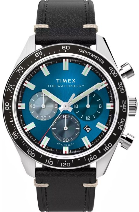 Zegarek Męski TIMEX Waterbury Traditional Chronograph TW2Y18600 + BOX Zegarek Męski TIMEX Waterbury Traditional Chronograph TW2Y18600 + BOX