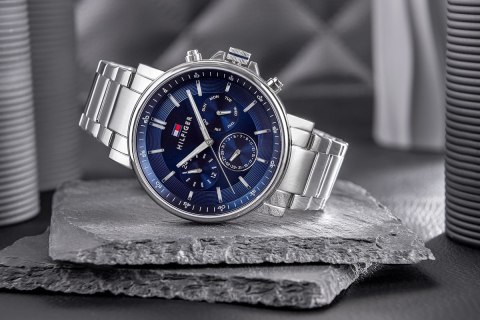 Zegarek Męski Tommy Hilfiger Tyson 1710588 + BOX Zegarek Męski Tommy Hilfiger Tyson 1710588 + BOX
