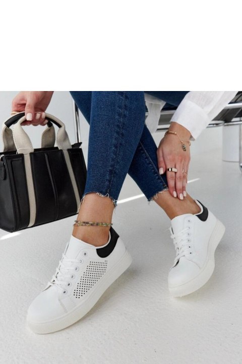 Białe ażurowe sneakersy Semhar - Solea Białe ażurowe sneakersy Semhar - Solea