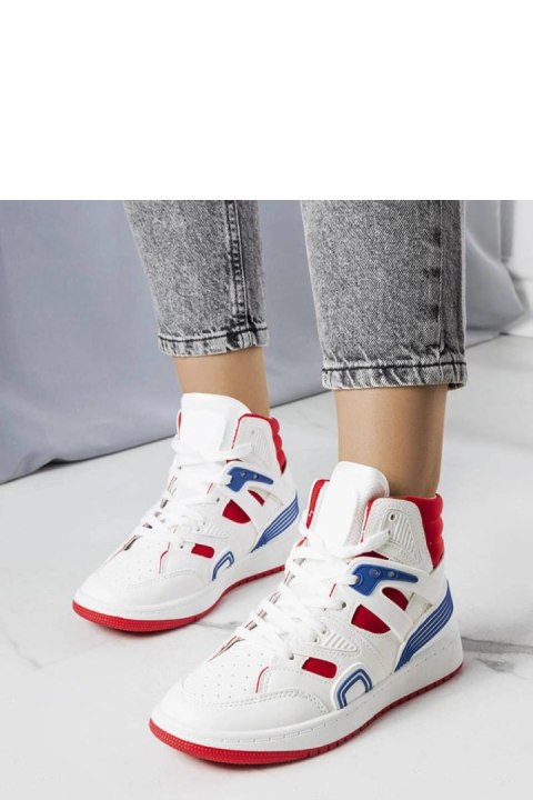 Białe sneakersy za kostkę Marjorie - Solea Białe sneakersy za kostkę Marjorie - Solea