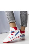 Białe sneakersy za kostkę Marjorie - Solea