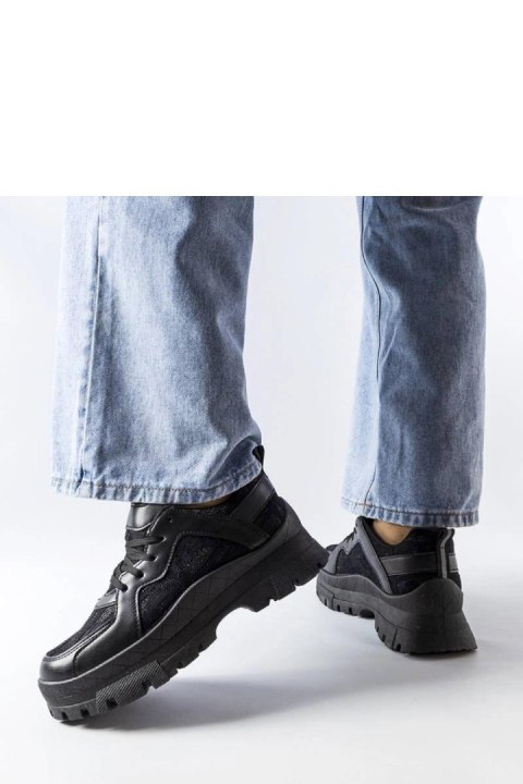 Czarne masywne sneakersy Brunswick - Solea Czarne masywne sneakersy Brunswick - Solea