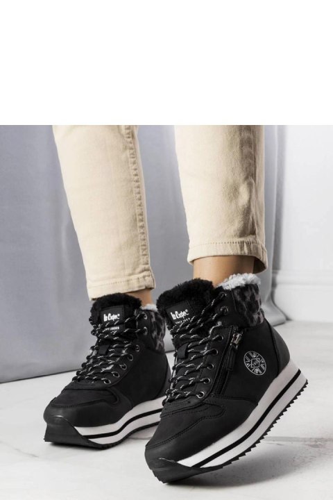 Czarne ocieplane botki LCJ-22-31-1448L Lee Cooper - Solea Czarne ocieplane botki LCJ-22-31-1448L Lee Cooper - Solea