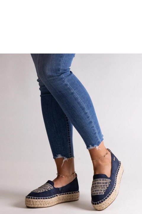 Granatowe espadryle Big Star JJ274889 - Solea Granatowe espadryle Big Star JJ274889 - Solea
