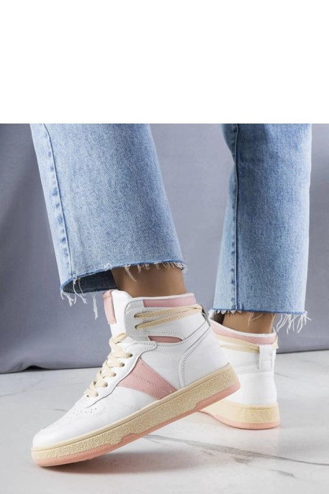 Różowe sneakersy za kostkę Robin - Solea Różowe sneakersy za kostkę Robin - Solea