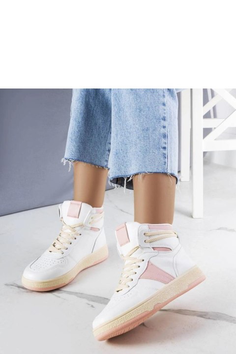 Różowe sneakersy za kostkę Robin - Solea Różowe sneakersy za kostkę Robin - Solea