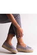 Szare espadryle Big Star JJ274890 - Solea Hurtownia odzieży on-line, moda damska, bielizna i obuwie dla kobiet - Matterhorn.pl