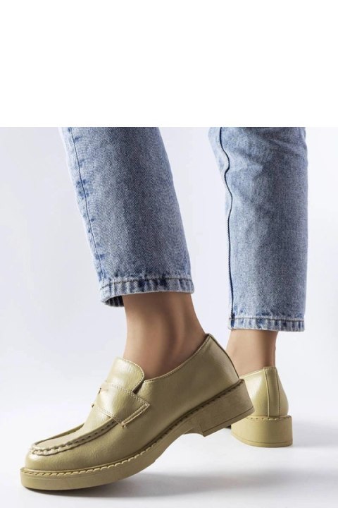 Zielone eleganckie mokasyny Élodie - Solea Zielone eleganckie mokasyny Élodie - Solea