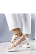 Biało-różowe sneakersy Mindy - Solea