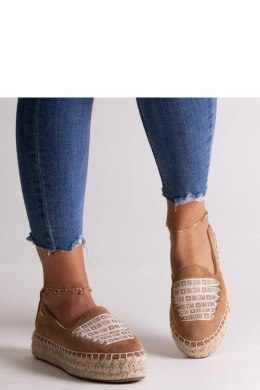 Brązowe espadryle Big Star JJ274892 - Solea Hurtownia odzieży on-line, moda damska, bielizna i obuwie dla kobiet - Matterhorn.pl