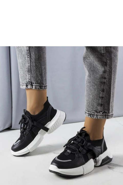 Czarne sneakersy skarpetkowe Peggy - Solea Czarne sneakersy skarpetkowe Peggy - Solea