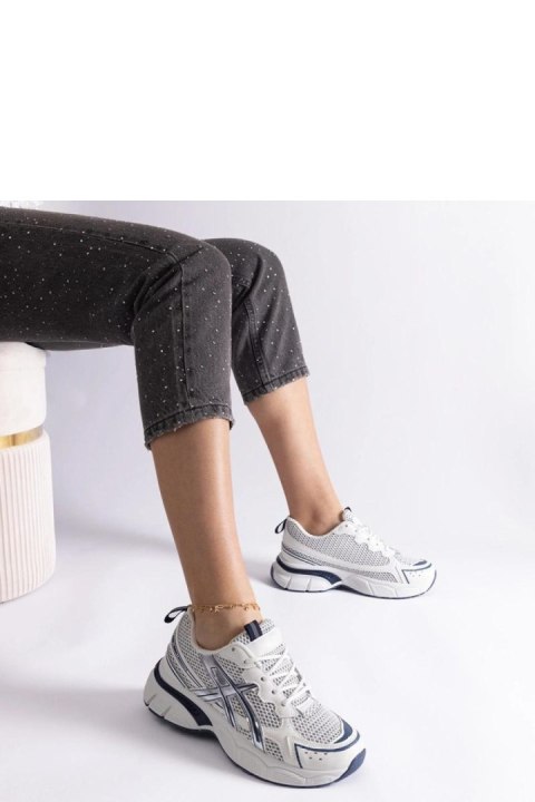 Niebieskie sportowe sneakersy damskie Ondina - Solea Niebieskie sportowe sneakersy damskie Ondina - Solea