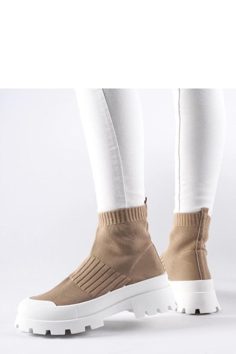Brązowe sneakersy z elastyczną cholewką Varden - Solea Brązowe sneakersy z elastyczną cholewką Varden - Solea
