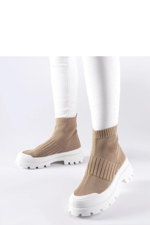 Brązowe sneakersy z elastyczną cholewką Varden - Solea Brązowe sneakersy z elastyczną cholewką Varden - Solea