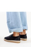 Czarne espadryle sportowe Naila - Solea