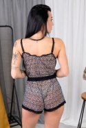 Piżama Kombinezon Model Leo BL514PA Panterka - Barbara Lingerie