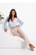 Spodnie Komplet Model Milano 01801. Beige/Błękit - With You