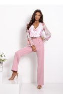 Spodnie Komplet Model Milano 01801. Dirty Pink/Flowers - With You
