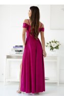 Sukienka Model Walentina Lux 001117. Amarant - With You
