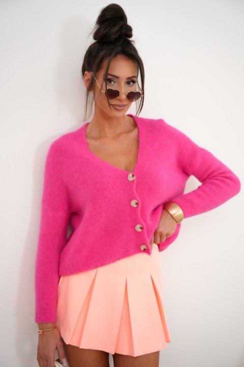 Sweter Damski Model Charli 209419762 Fuksja - LaBalancia Sweter Damski Model Charli 209419762 Fuksja - LaBalancia