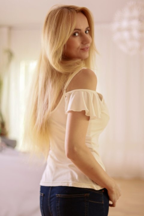 Bluzka Model Vera Ecru - Mirale Bluzka Model Vera Ecru - Mirale