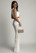 Spodnie Damskie Model Bali 205263283 Ecru - LaBalancia