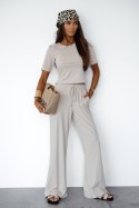 Spodnie Komplet Model Dallas 295623787 Beige - LaBalancia