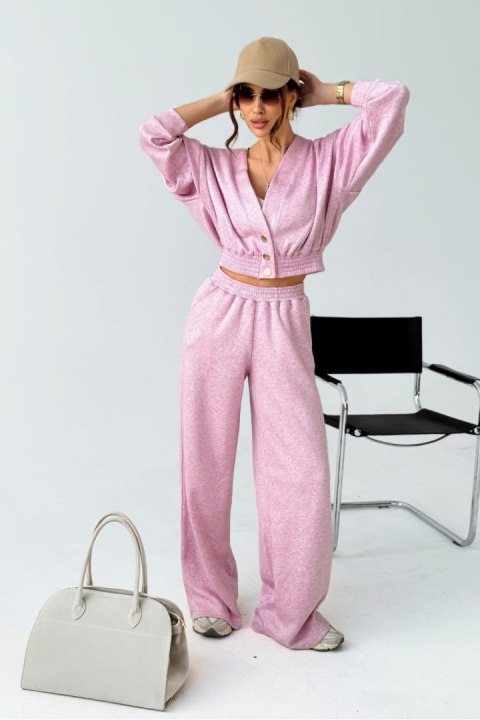 Spodnie Komplet Model Meggi 205254571 Light Pink - LaBalancia Spodnie Komplet Model Meggi 205254571 Light Pink - LaBalancia