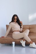 Spodnie Komplet Model Milano 191158528 Beige - LaBalancia