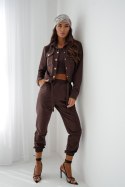 Spodnie Komplet Model Milano 286165627 Brown - LaBalancia