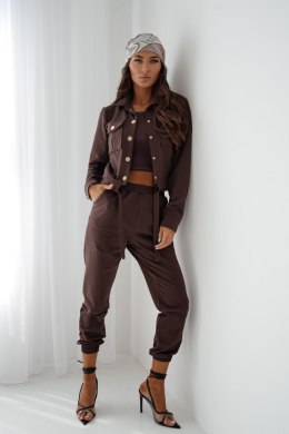 Spodnie Komplet Model Milano 286165627 Brown - LaBalancia