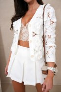Spodnie Spódnicospodenki Model Myst 209410890 Ecru - LaBalancia