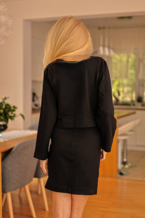 Sukienka Komplet Model Dallas Black - Mirale Sukienka Komplet Model Dallas Black - Mirale