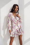 Sukienka Model Anna krótka 219836297 Wiosenny bukiet - LaBalancia