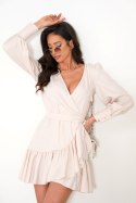 Sukienka Model Anna krótka 239780220 Beige - LaBalancia