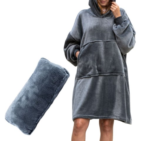 Bluzair Koco Bluza Oversize z Kapturem Polska 4w1 Bluzair Koco Bluza Oversize z Kapturem Polska 4w1