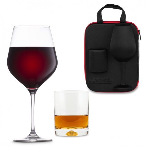Etui dla Pary + kieliszek i szklanka Walentynki Etui dla Pary + kieliszek i szklanka Walentynki