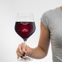 Etui na wino z kieliszkami diVinto dla Mamy - prezent na dzień matki