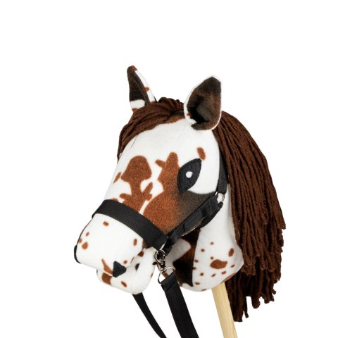 Hobby Horse Skippi A5 tarantowaty - biało brązowy - prezent dzień dziecka Hobby Horse Skippi A5 tarantowaty - biało brązowy - prezent dzień dziecka