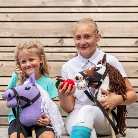 Hobby Horse Skippi A5 tarantowaty - biało brązowy - prezent dzień dziecka Hobby Horse Skippi A5 tarantowaty - biało brązowy - prezent dzień dziecka